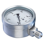 Bourdon Analogue Pressure Gauge 4bar Bottom Entry, MEX5D31B19, RS Calibration, 0bar min.