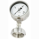 WIKA Analogue Pressure Gauge 4bar Bottom Entry, 0bar min.