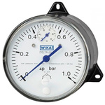 WIKA G 1/4 Analogue Differential Pressure Gauge 250mbar Bottom Entry, 48655979, 0mbar min.