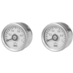 SMC R 1/8 Analogue Pressure Gauge Back Entry, G36-00-00-3