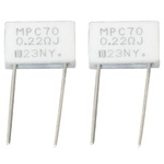 Fukushima Futaba 1Ω Metal Plate Metal Plate Resistor 2W ±10% MPC70 1R K