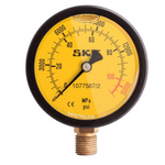SKF Analogue Pressure Gauge 3000bar Bottom Entry, 1077589, 0bar min.