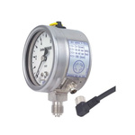 WIKA G 1/4 Analogue Pressure Gauge 4bar Bottom Entry, 47421711, 0bar min.