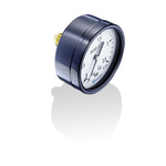Bourdon Analogue Pressure Gauge 0bar Back Entry, MAT3-F20.B59, 1bar min.