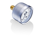 Bourdon Analogue Pressure Gauge 4bar Back Entry, MTR1F40B19, 0bar min.