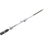 Festo Magneto Resistive Pneumatic Position Detector, IP65, IP68, IP69K, 24V dc, NO Operation, SMT-8, with LED