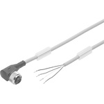 Festo Connecting Cable Pneumatic Sensor, IP65, IP68, IP69K, 0 to 60V ac/dc, NEBU-M12, 541329