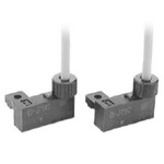 SMC PNP Auto Switch Unit Pneumatic Cylinder & Actuator Switch, D-J79 Series with LED indicator