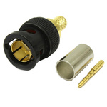 COAX Connectors 75Ω Straight Cable Mount BNC Connector, Plug