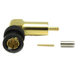 COAX Connectors 75Ω Right Angle Cable Mount BNC Connector, Plug