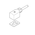 Festo Plug Connector, KMV-1-24DC-5-LED Series