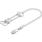 Festo Connector, NEDY-L2R1-V1-Z4W2Z-U-0.3L-M12G4-2.5R Series