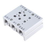 SMC SS5Y series 2 station G 1/8 Manifold