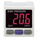 SMC Multi channel controller PSE300, PNP x 2, IP40, 50mA, 12 → 24V dc