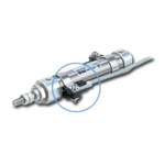 SMC Mounting Band, BJ2 Series, For Use With SMC cylinder