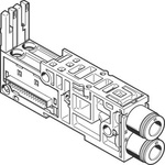 Festo VMPAL series 1 station Push in 10 mm Sub Base for use with Valve Terminals MPA-L