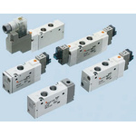 SMC SS3YJ series 4 station G 1/8 Manifold Base