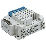 SMC SY5000 series 6 station Manifold Base