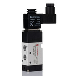 RS PRO Pneumatic Solenoid Valve - Solenoid/Air G 1/8 V50 Series 24V dc