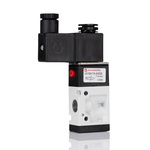 RS PRO Pneumatic Solenoid Valve - Solenoid/Spring G 1/4 V51 Series 24V dc