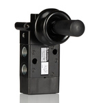Norgren Lever 3/2 Pneumatic Manual Control Valve 03 Series, G 1/4, 1/4in, III B