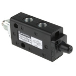 Norgren Plunger 5/2 Pneumatic Manual Control Valve X30 Series, G 1/8, 1/8in, X3044002
