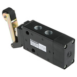 Norgren Roller 5/2 Pneumatic Manual Control Valve X30 Series, G 1/4, 1/4in, X3065102