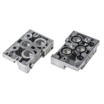 Festo NEV series 3 station G 1/8, G 3/8 Manifold End Base for use with Solenoid/Pneumatic Valves