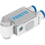 Festo Piloted Pneumatic Relay Pneumatic Manual Control Valve VBNF Series, G 1/8, 1/8in, 547885