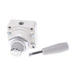 SMC Handle 4/3 Pneumatic Manual Control Valve VH Series, Rc 1/4, 1/4in