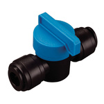 RS PRO Manual Pneumatic Manual Control Valve HBVU Series, One Touch Fitting 12 mm, 12mm