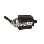 RS PRO Toggle 3/2 Pneumatic Control Valve super X manual 3/2 valve Series, G 1/8, 1/8in