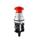 RS PRO Emergency Stop 3/2 Pneumatic Manual Control Valve super X manual 3/2 valve Series, G 1/8, 1/8in