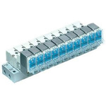 SMC SYJ300 series 4 station Metric M5 Manifold
