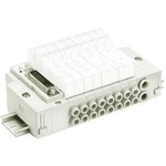 SMC SY3000 series 6 station Push In 5/32 in Manifold