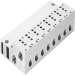 Festo MHA series 10 station G 1/4, G 3/8 Manifold for use with Solenoid Valve MHP4