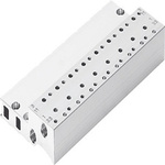 Festo MHP2 series 10 station M7 Manifold Block for use with Solenoid Valve MHP2