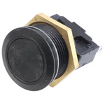 ITW 76-95 Single Pole Double Throw (SPDT) Momentary Clear LED Push Button Switch, IP67, 32 (Dia.)mm, Panel Mount, 250V