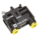 Parker Plunger 3/2 Pneumatic Manual Control Valve PXB Series, Push In 4 mm