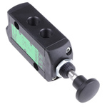 EMERSON – ASCO Push Button 3/2 Pneumatic Manual Control Valve 551 Series, G 1/4, 1/4in