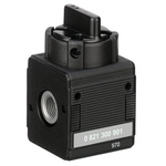 EMERSON – AVENTICS Rotary Knob 3/2 Pneumatic Manual Control Valve NL2-BAV Series, G 1/4, 1/4in