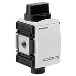 EMERSON – AVENTICS Rotary Knob 3/2 Pneumatic Manual Control Valve AS3-BAV Series, G 1/2, 1/2in