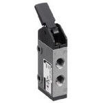 EMERSON – AVENTICS Lever 5/2 Pneumatic Manual Control Valve ST Series, G 1/8, 1/8in
