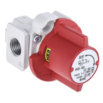 SMC Locking Shut-Off Valve Pneumatic Manual Control Valve VHS20 Series, G 1/4, 1/4in