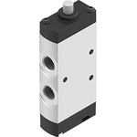Festo Plunger 5/2 Pneumatic Manual Control Valve VMEF Series, G 1/4, 1/4in, 8031302