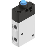 Festo Plunger 3/2 Pneumatic Manual Control Valve VMEF Series, G 1/8, 1/8in, 8031335