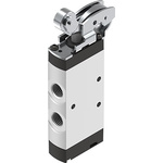 Festo Roller Lever 5/2 Pneumatic Manual Control Valve VMEF Series, G 1/4, 1/4in, 8047094