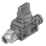 Festo 2/2 Bistable Pneumatic Manual Control Valve HE Series, 1/2, 153474