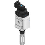 Festo 3/2 Closed, Monostable Pneumatic Manual Control Valve MS Series, G 1/4, 1/4in, 542599