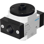 Festo 3/2 Closed, Monostable Pneumatic Manual Control Valve HEP Series, 1/8, 193242